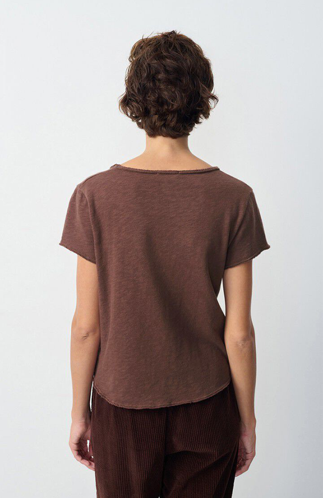 Sonoma V-Neck Tee - Vintage Chocolate