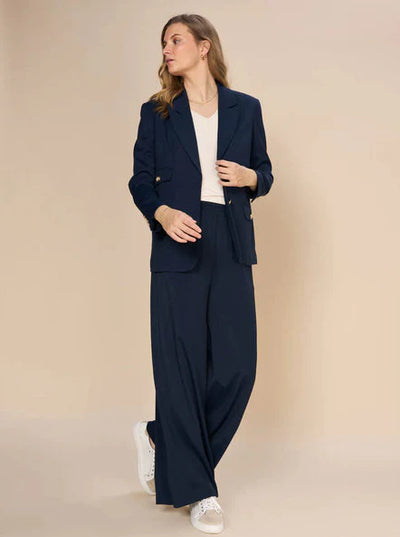 Fleur Cello Pant - Navy