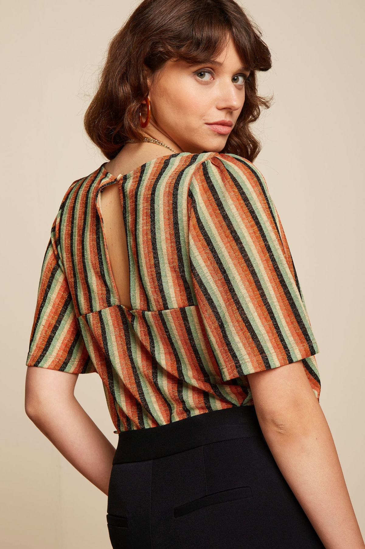 Lizzy Top - Piso Stripe