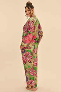 Botanical Pyjamas Set - Slate