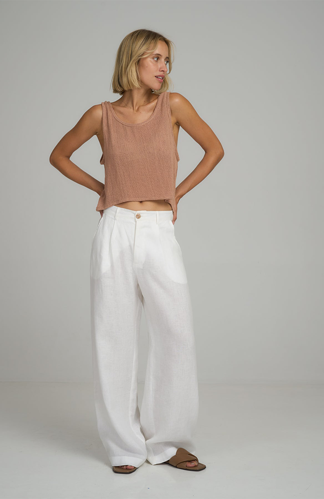 Shiva Pant - Ivory