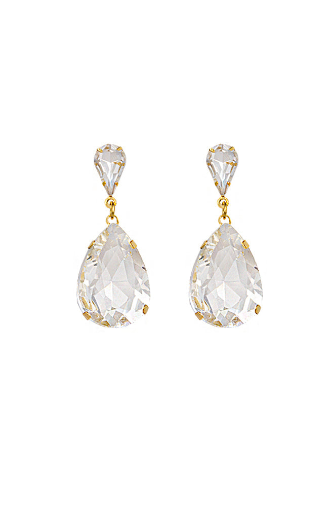 Jemima Earrings - White