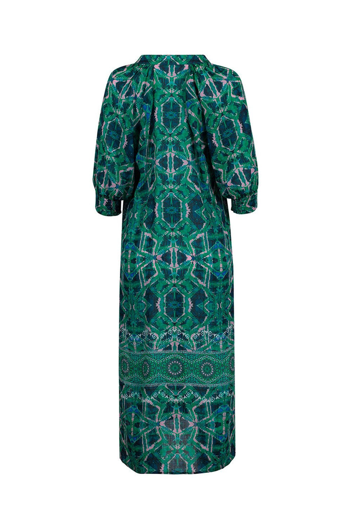 Gia Shirt Dress - Kelly Green