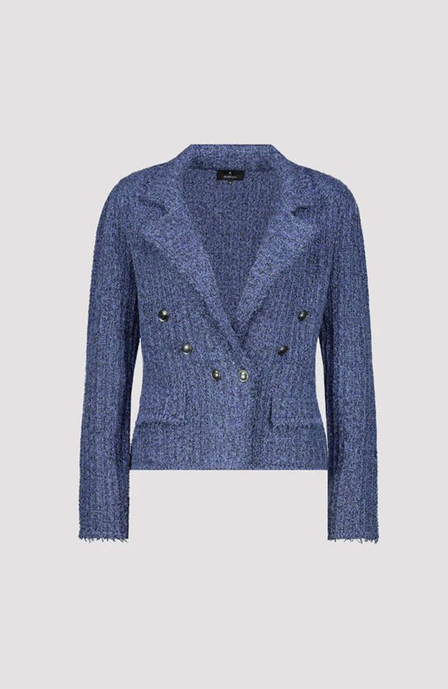 Lapel Collar Jacket - Indigo