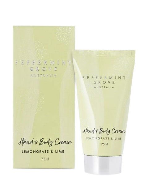 Lemongrass and Lime - Hand Cream Tube - 75ml