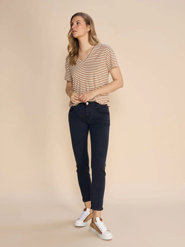 Naomi Treasure Pant - Salute Navy