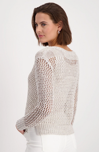 Peanut V Neck Pullover