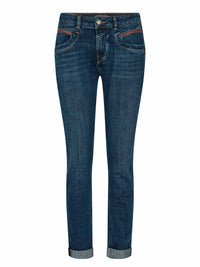 Naomi Subtle Jeans - Dark Blue Denim