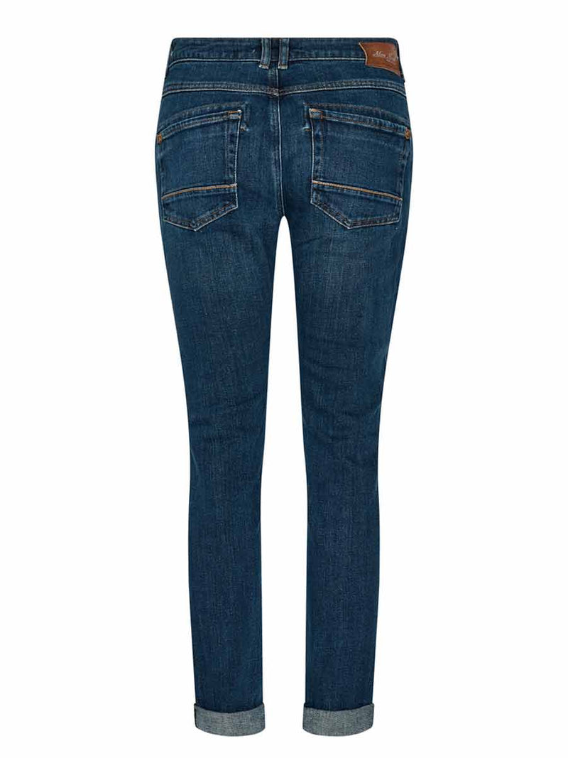 Naomi Subtle Jeans - Dark Blue Denim