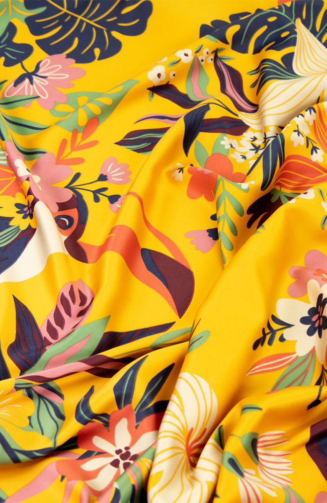 Toucan Satin Square