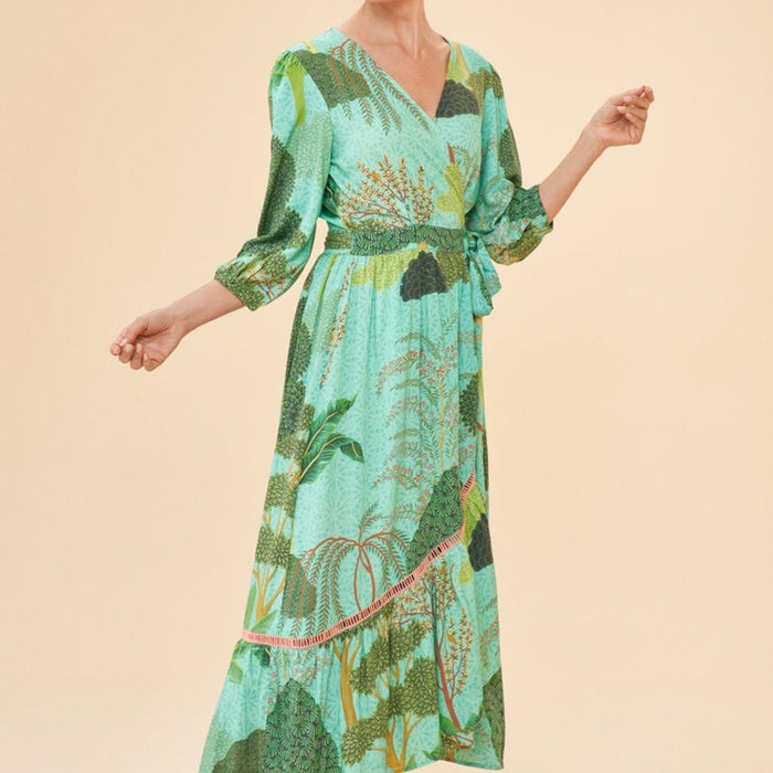 Secret Paradise Wrap Dress