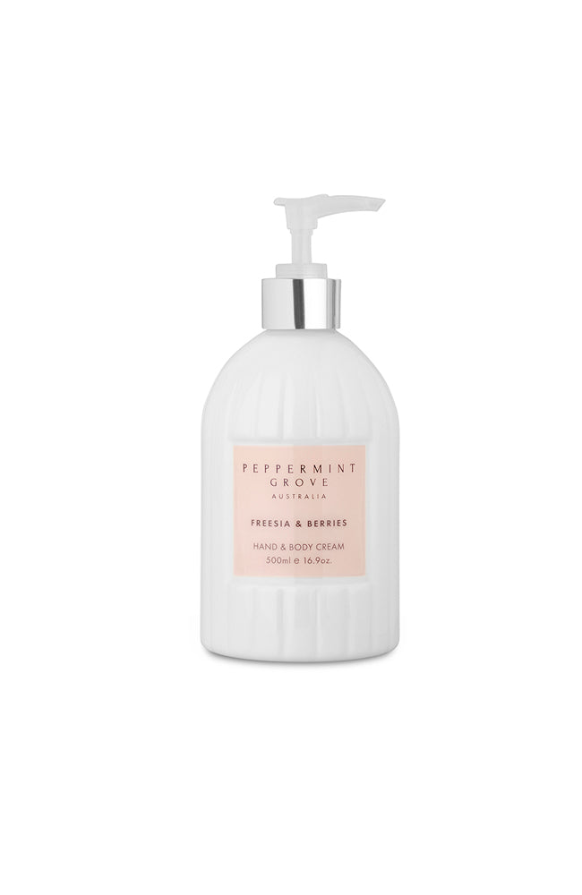 Freesia & Berries Hand & Body Cream - 500ml