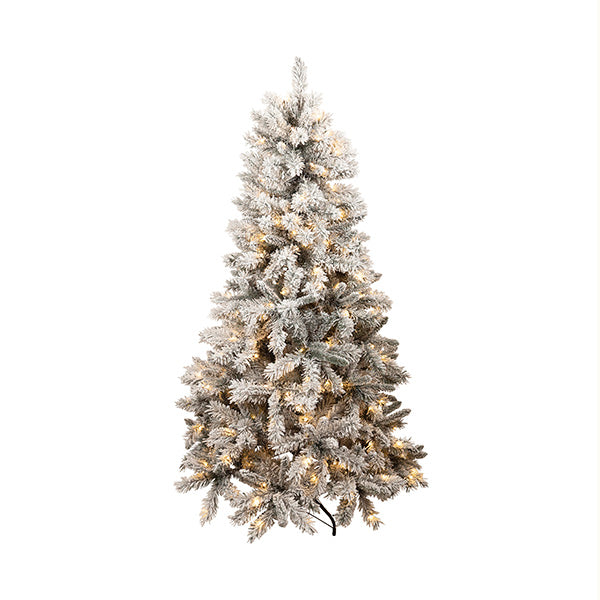 Thredbo PVC Flocked Tree W/260 Led 180CM