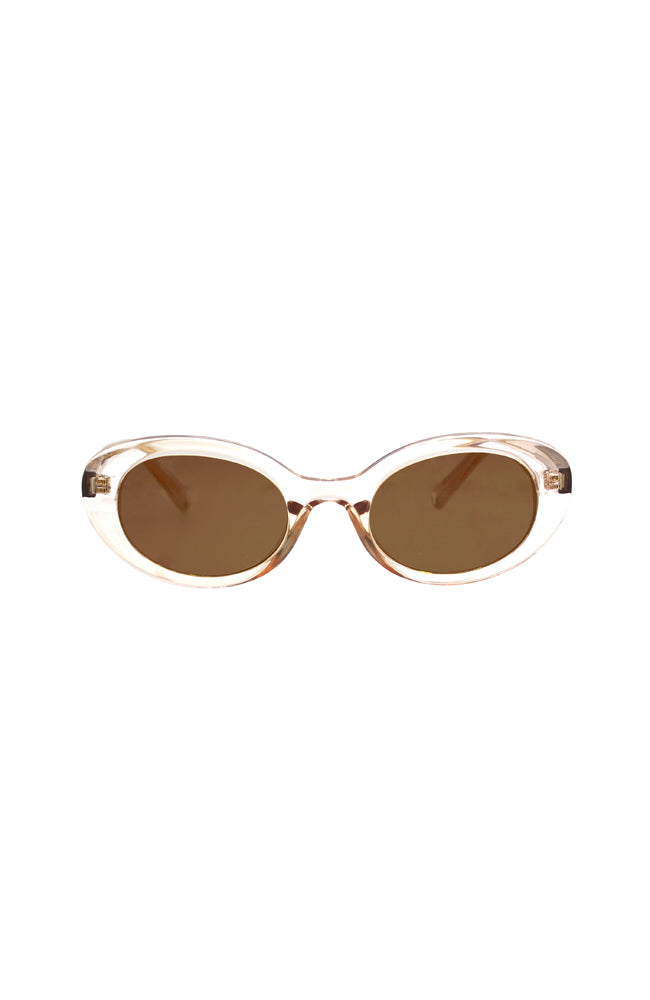 Shaken Not Stirred Sunglasses - Champagne Brown